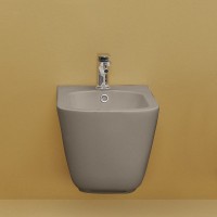 Биде Kerasan Tribeca 512581 подвесное Nocciola