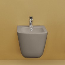 Биде Kerasan Tribeca 512581 подвесное Nocciola