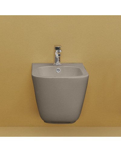 Биде Kerasan Tribeca 512581 подвесное Nocciola