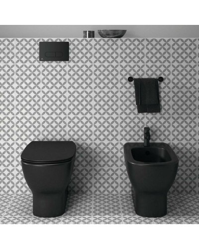 Биде Ideal Standard Tesi T3540V3 Черное матовое