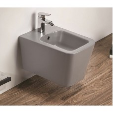 Биде CeramaLux 5370MH подвесное Светло-серое матовое