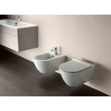 Биде GSI Pura 8865111 подвесное Белое глянцевое