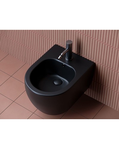 Биде Ceramica Nova Play CN3002MB подвесное Черное матовое