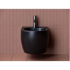 Биде Ceramica Nova Play CN3002MB подвесное Черное матовое