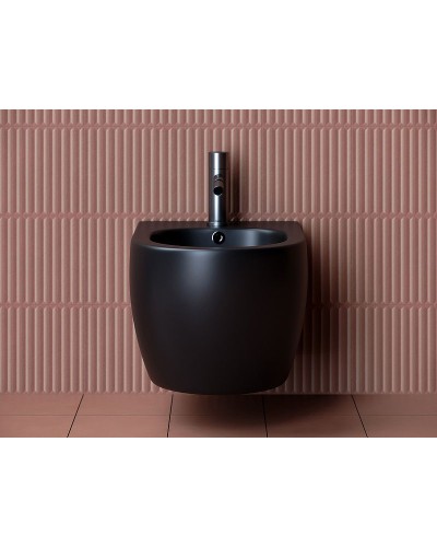 Биде Ceramica Nova Play CN3002MB подвесное Черное матовое