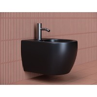 Биде Ceramica Nova Play CN3002MB подвесное Черное матовое