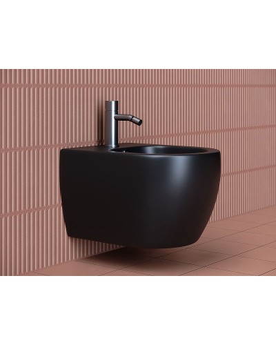 Биде Ceramica Nova Play CN3002MB подвесное Черное матовое