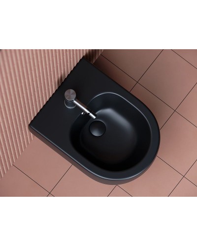 Биде Ceramica Nova Play CN3002MB подвесное Черное матовое