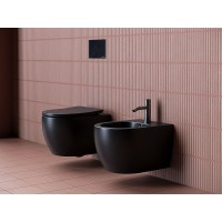 Биде Ceramica Nova Play CN3002MB подвесное Черное матовое