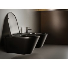 Биде Boheme Avva 974-B подвесное Черное матовое
