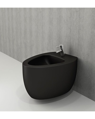 Биде Bocchi Etna 1117 подвесное Черное матовое
