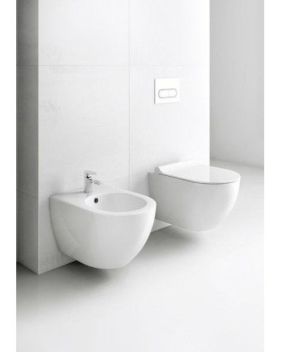 Биде Ravak Uni Chrome X01517 подвесное Белое