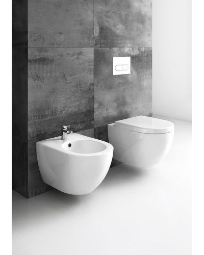 Биде Ravak Uni Chrome X01517 подвесное Белое