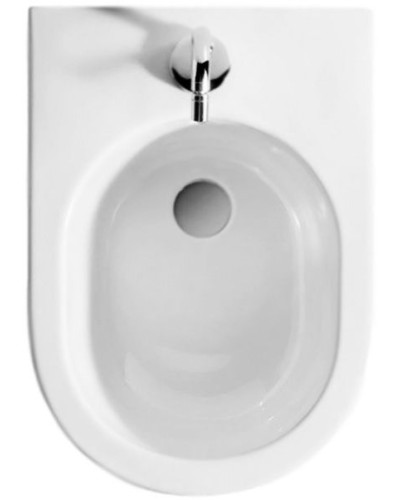 Биде Kerasan Flo 3123 подвесное с одним отверстием под смеситель