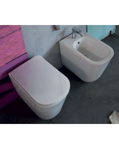 Биде Kerasan Tribeca 5120 с одним отверстием под смеситель