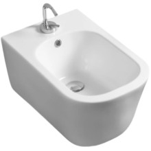 Биде Kerasan Tribeca 5125 подвесное с одним отверстием под смеситель