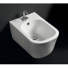 Биде Kerasan Tribeca 5125 подвесное с одним отверстием под смеситель