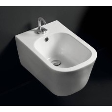 Биде Kerasan Tribeca 5125 подвесное с одним отверстием под смеситель