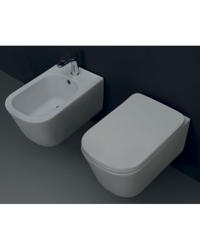 Биде Kerasan Tribeca 5125 подвесное с одним отверстием под смеситель