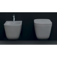 Биде Kerasan Tribeca 5125 подвесное с одним отверстием под смеситель