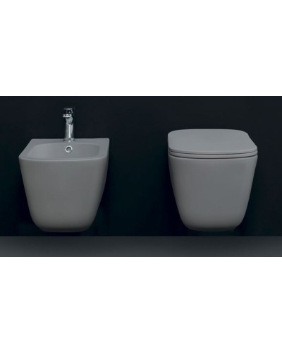 Биде Kerasan Tribeca 5125 подвесное с одним отверстием под смеситель