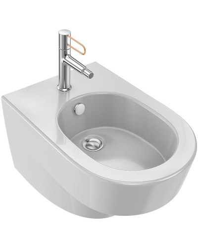 Биде Jacob Delafon Odeon Rive Gauche EMG0002-00 подвесное Белое