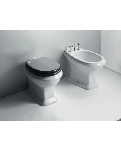 Биде напольное без ободка Simas Arcade AR833bix3