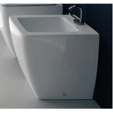 Биде напольное без ободка Kerasan Ego 322101x1