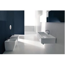 Биде напольное без ободка Kerasan Ego 322101x1