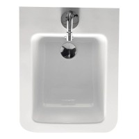 Биде напольное без ободка Kerasan Ego 322101x1