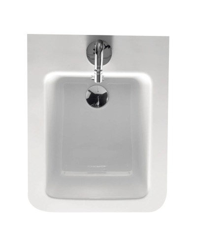 Биде напольное без ободка Kerasan Ego 322101x1