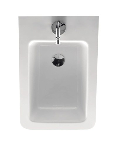 Биде напольное без ободка Kerasan Ego 322001x1