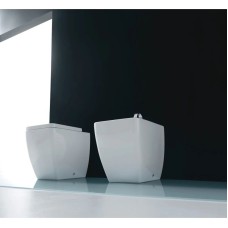 Биде напольное без ободка Kerasan Ego 322001x1