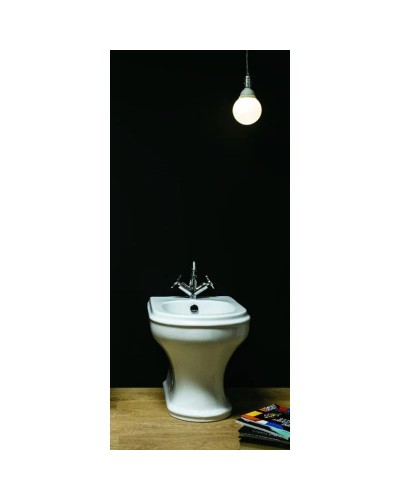 Биде напольное без ободка Azzurra Charme CHA500 bix1