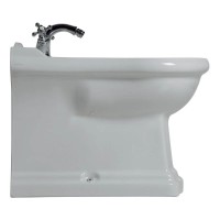 Биде напольное без ободка Kerasan Retro 102201x3