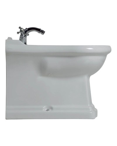 Биде напольное без ободка Kerasan Retro 102201x3