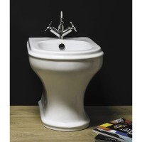 Биде напольное без ободка Azzurra Charme CHA500 bix1