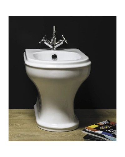 Биде напольное без ободка Azzurra Charme CHA500 bix1