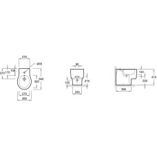 Биде напольное Jacob Delafon Formilia Viragio E4775-00