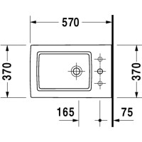 Биде напольное Duravit Vero 2240100000