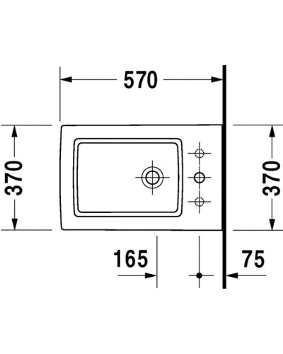 Биде напольное Duravit Vero 2240100000