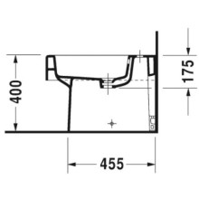 Биде напольное Duravit Vero 2240100000