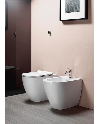 Биде GSI Pura 8872111 приставное Белое