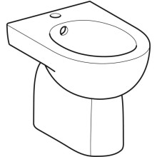 Биде напольное Geberit Renova 233010000