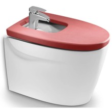 Керамическое напольное биде Roca Khroma 357657000