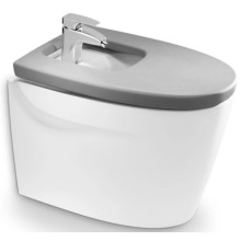 Керамическое напольное биде Roca Khroma 357657000