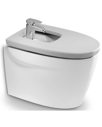 Керамическое напольное биде Roca Khroma 357657000