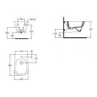 Биде подвесное Ideal Standard Active T501301