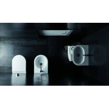 Биде подвесное без ободка Azzurra Nuvola Mini NUV546/SOSKbix1