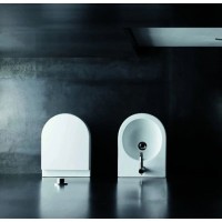 Биде подвесное без ободка Azzurra Nuvola NUV500/SOSK bix1